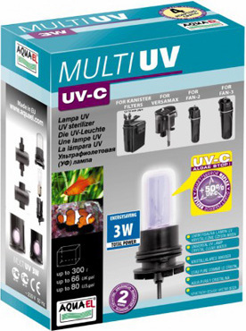  Aqua El Multi UV C-3Вт для фильтров Fan-2-3, Minikan, FZN