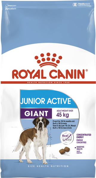 Корм для собаки Royal Canin GIANT Junior для щенков гигантских пород, мешок 15 кг