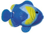Triol Рыбка пластиковая 3.1*2.8см синяя