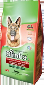 Корм для собаки Simba Dog корм для собак с говядиной 4 кг