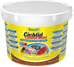 Tetra Cichlid Colour Mini корм для всех видов цихлид для улучшения окраса 10 л (ведро)