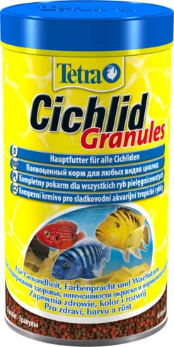  Tetra Cichlid Granules корм для всех видов цихлид в гранулах 500 мл