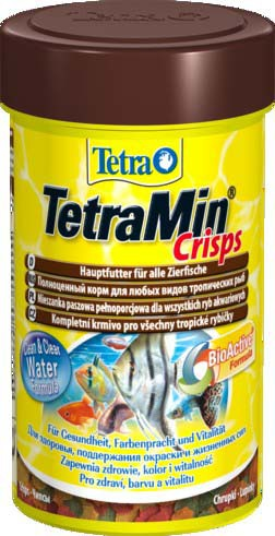  Tetra Min Pro Crisps корм-чипсы для всех видов рыб, ведро 10л/2100г