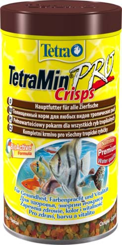  Tetra Min Pro Crisps корм-чипсы для всех видов рыб 500 мл
