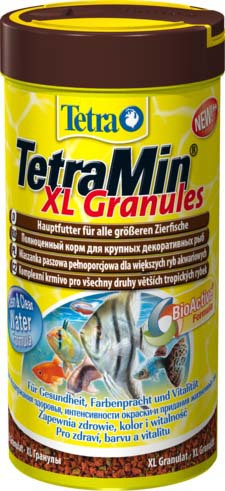  Tetra Min XL Granules корм для всех видов рыб крупные гранулы 250 мл
