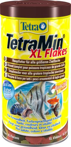 Tetra Min XL корм для всех видов рыб крупные хлопья 1 л