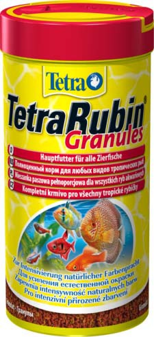  Tetra Rubin Granules корм в гранулах для улуч.окраса всех видов рыб 250 мл