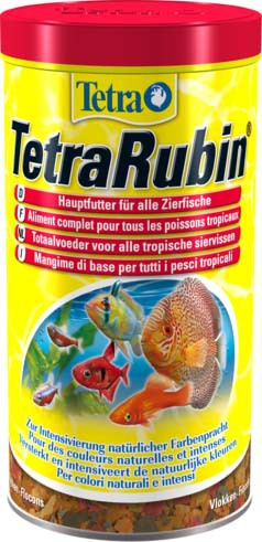  Tetra Rubin корм в хлопьях для улучшения окраса всех видов рыб 1 л