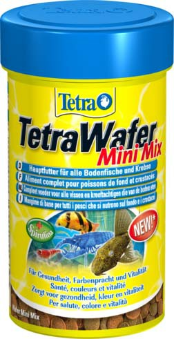  Tetra WaferMix Mini корм в мини-чипсах для всех мелких донных рыб 100 мл