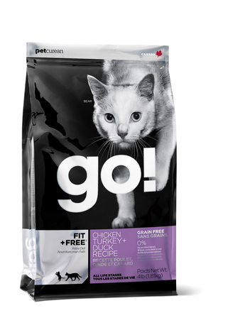 Корм для кошки GO! 4 вида мяса, мешок 7,26 кг