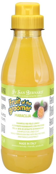  Iv San Bernard ISB Fruit of the Grommer Maracuja Шампунь для длинной шерсти с протеинами