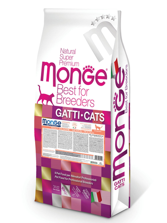 Корм для кошки Monge Cat Monoprotein Salmon с лососем, мешок 1,5 кг (изображение 6)