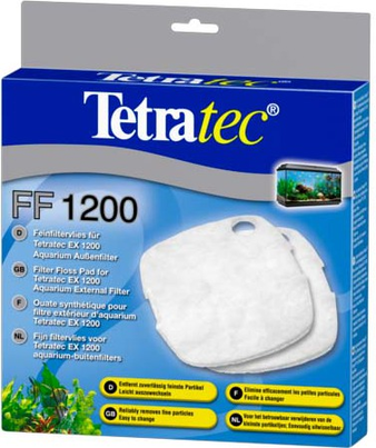  Tetra FF 1200 губка синтепон для внешнего фильтра  EX 1200 2 шт.
