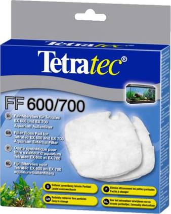  Tetra FF 400/600/700/800 губка синтепон для внешних фильтров  EX 400/600/700/800 Plus 2 шт.