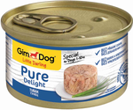 Влажный корм GimDog Pure Delight консервы для собак из тунца 85 г