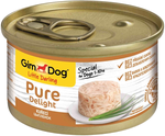 Влажный корм GimDog Pure Delight консервы для собак из цыпленка 85 г