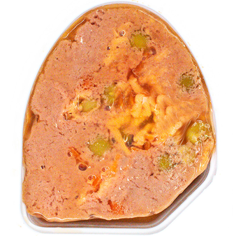 Влажный корм Wellness Core SMALL BREED консервы из курицы с уткой, горошком и морковью для собак мелких пород 85 г (изображение 2)