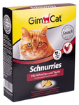 GimCat Витамины для кошек Сердечки с курицей и таурином 420 г
