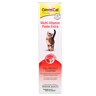  GimCat Паста для кошек Мультивитамин Экстра 200 г (изображение 2)