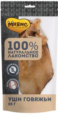  Мнямс Уши говяжьи, упаковка 590г (изображение 2)