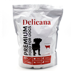 Корм для собаки Delicana для щенков средних пород c говядиной