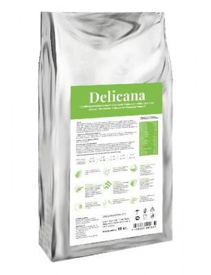 Корм для собаки Delicana для крупных пород ягненок с рисом, мешок 15 кг