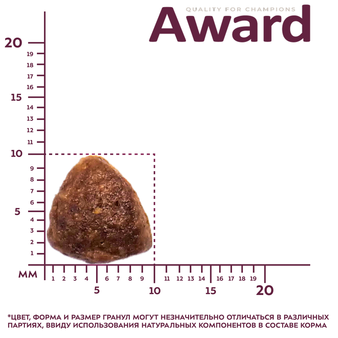 Корм для кошки Award стерилизованных с индейкой и курицей с добавлением клюквы и цикория (изображение 6)