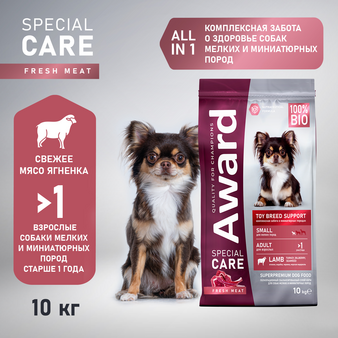 Корм для собаки Award Toy Breed Support со свежим мясом ягненка (изображение 2)