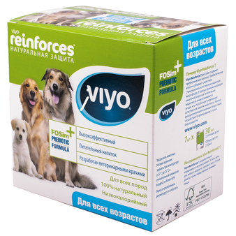  VIYO Reinforces All Ages DOG пребиотический напиток для собак всех возрастов 7х30 мл (изображение 5)