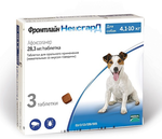 Merial Фронтлайн НексгарД таблетки жевательные для собак 4-10 кг 3*28,3 мг