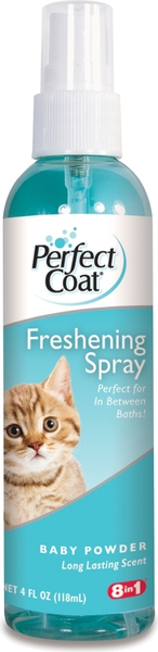  8 in 1 PC Freshening Spray спрей освежающий против спутывания шерсти с ароматом детской присыпки 118 мл