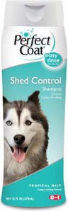 8 in 1 шампунь для собак PC Shed Control против линьки с тропическим ароматом 473 мл