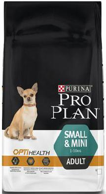 Корм для собаки Pro Plan для взрослых собак мелких пород, курица+рис, мешок 3 кг