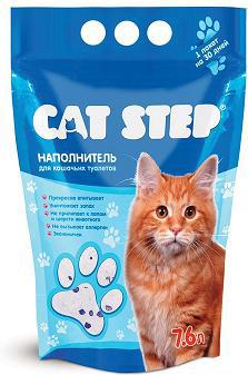 Наполнитель Cat Step силикагелевый, упаковка 7,6 л