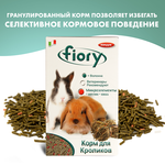 Корм для грызуна Fiory Fiory гранулы для карликовых кроликов 850 г