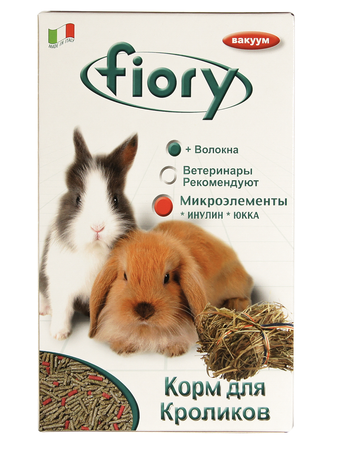 Корм для грызуна Fiory Fiory гранулы для карликовых кроликов 850 г (изображение 3)