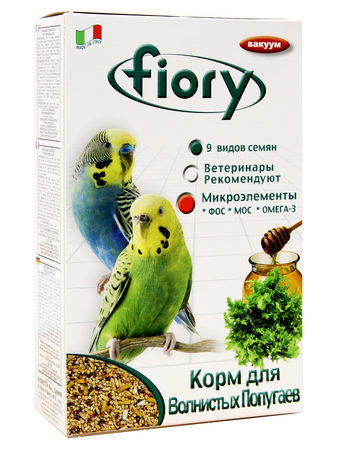 Корм для птицы Fiory Pappagallini корм для волнистых попугаев, мешок 1 кг (изображение 2)