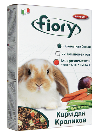 Корм для грызуна Fiory для кроликов Karaote 850 г (изображение 2)