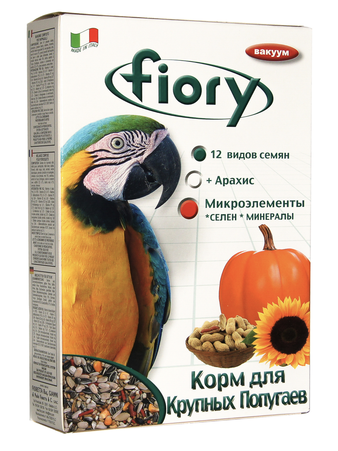 Корм для птицы Fiory Pappagalli корм для крупных попугаев (изображение 4)