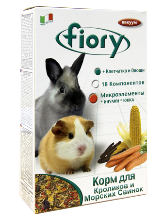 Корм для грызуна Fiory для морских свинок и кроликов 850 г (изображение 2)