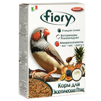 Корм для птицы Fiory для экзотических птиц, упаковка 400 г (изображение 2)