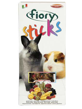  Fiory палочки для кроликов и морских свинок с фруктами 2х50 г (изображение 2)