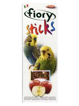  Fiory Палочки для попугаев с яблоком 2х30 г (изображение 2)