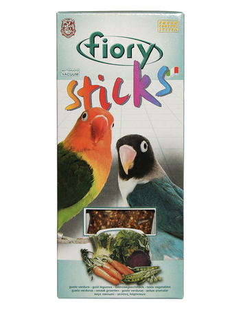  Fiory Палочки для средних попугаев с овощами 2х60 г (изображение 2)