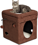 Midwest домик для кошки Currious Cat Cube 38,4х38,4х42h см