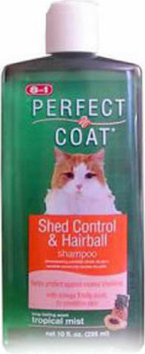  8 in 1 Шампунь 8in1 Perfect Coat для укрепения шерсти для кошек, 295мл