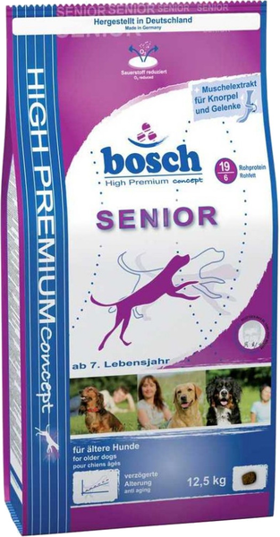 Корм для собаки Bosch Senior, мешок 2,5 кг