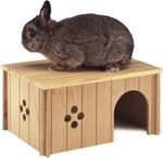 домик Ferplast SIN 4646 деревянный для кролика (34*24*16)