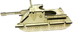 игрушка Данко Танк СУ-100 для грызунов (9*24.5*9.5)