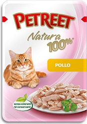 Влажный корм Petreet Пауч для кошек Курица 85 г